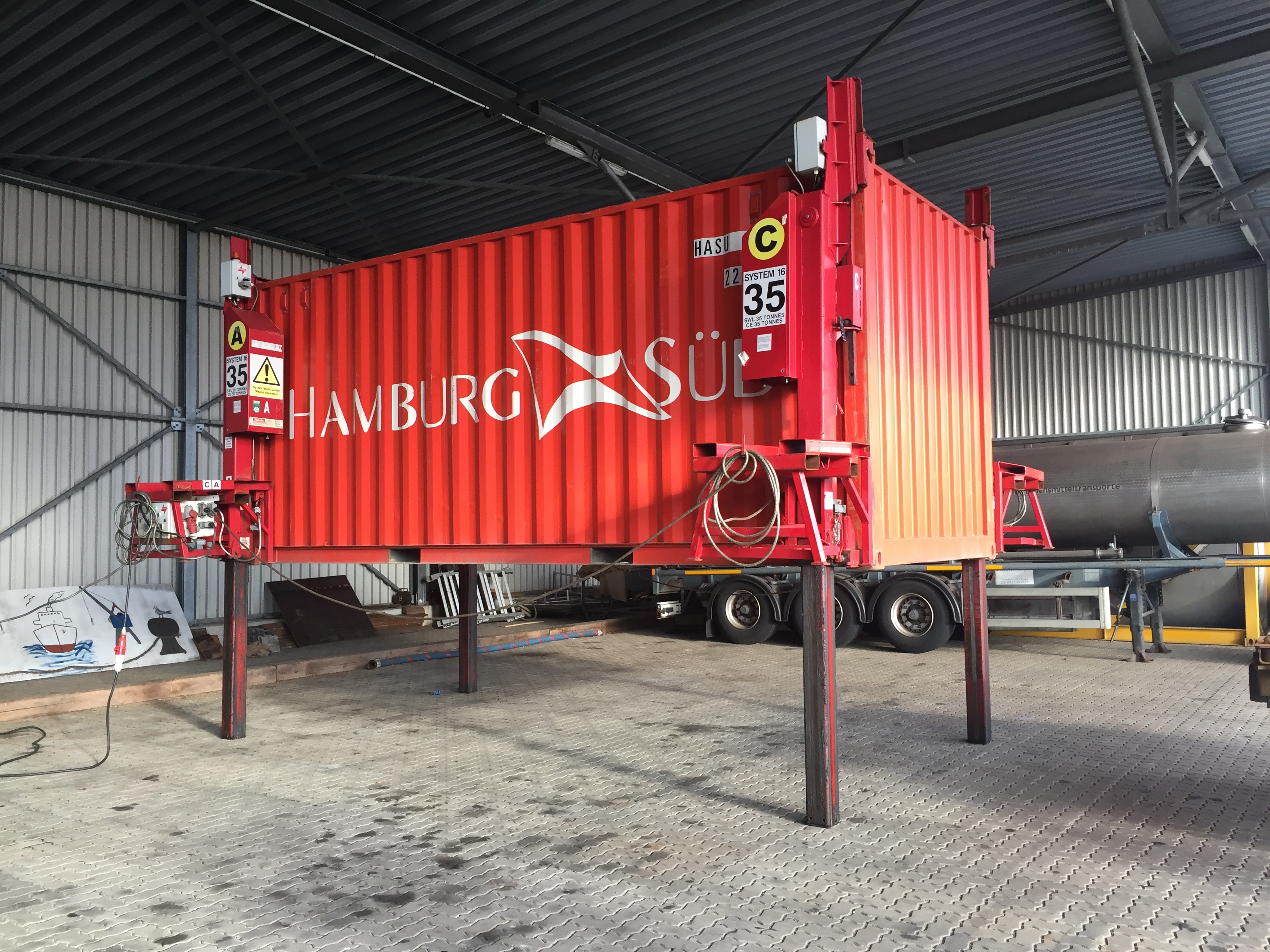 ABUS trailer red de copia de seguridad de contenedores de carga neta cubierta 2.5 x 3.5 metros ABUS trailer red de copia de seguridad de contenedores de carga neta cubierta 2.5 x 3.5 metros